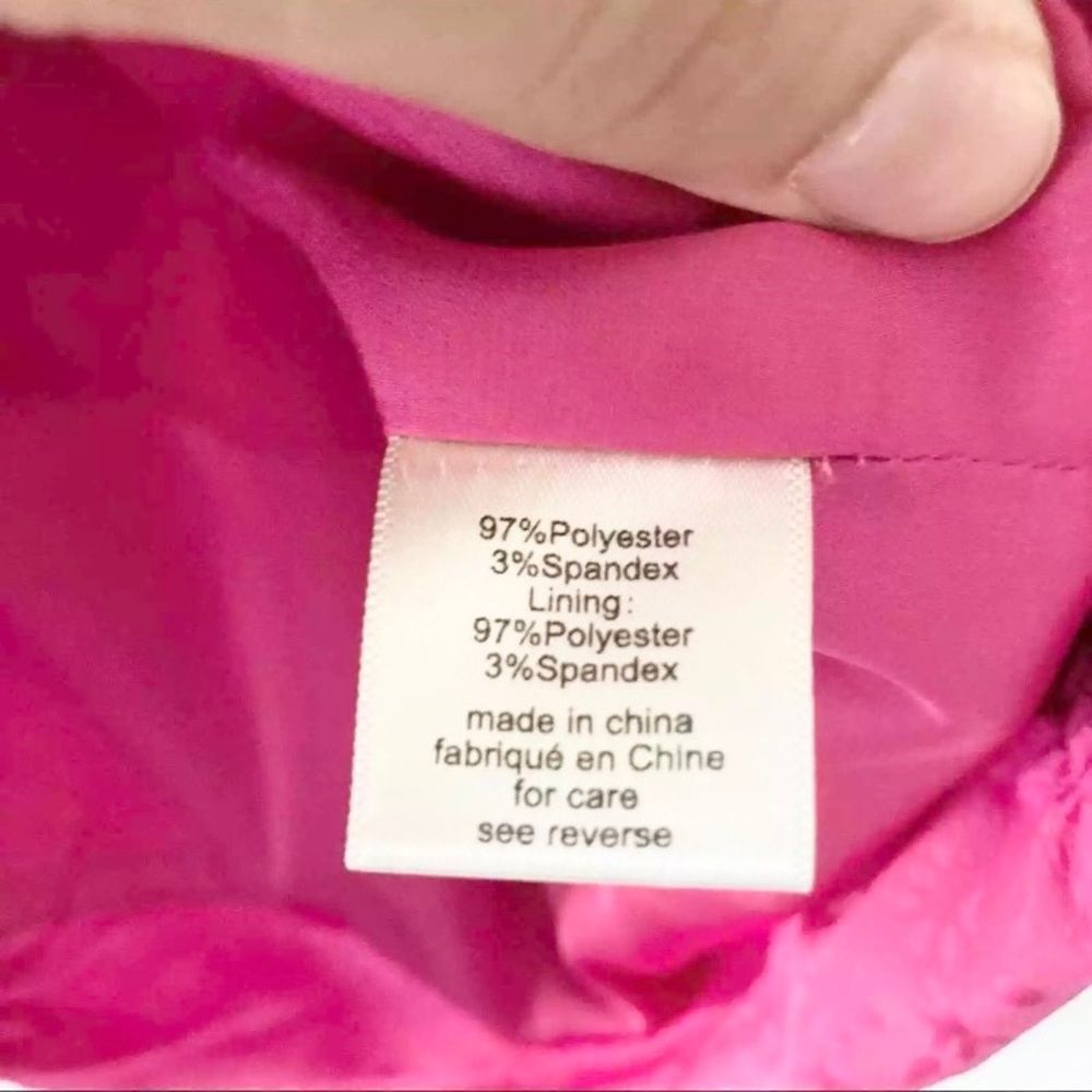 NWT Ronny‎ Kobo Collection Flora Dress Pink M - Picture 6 of 9